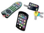 Trio-Set Tech Too – Schlüssel, TV-Fernbedienung und Kinder-Smartphone