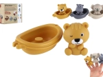 Gummibötchen für die Badewanne mit Tieren, Set