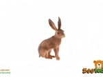 Kunststofffigur Feldhase 6 cm