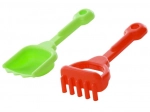 Set Schaufel und Harke für Sand 22 cm