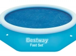 Solarabdeckplane für Pool 244 cm BESTWAY Fast Set