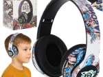 kabellose Over-Ear-Kopfhörer Bluetooth mit RGB‑Beleuchtung und microSD