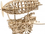 Mechanisches Holzpuzzle Steampunk-Luftschiff