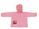 Kinder-Regenmantel Magische Schule, rosa, 3-4 Jahre
