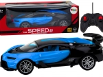 Blaues ferngesteuertes Rennwagen 1:16