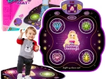 Interaktive musikalische Tanzmatte für Kinder mit Bluetooth, 9 Spielstufen