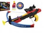 Kinderarmbrust mit Saugnapfpfeilen und Zielscheibe 48 cm