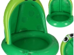 Aufblasbarer Kinderpool Frosch mit Schutzdach