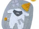 Kleiderset für Baby-Puppe NEW BORN