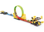 Rennbahn mit Abschussauto und Looping