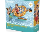 Bestway aufblasbare Schwimmschildkröte Majolika 183 × 173 cm mit Griffen