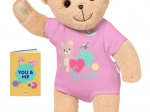 Teddybär BABY born im rosa Outfit