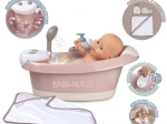 Smoby Baby Nurse Badewanne mit Whirlpool, Dusche und Licht