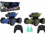RC-Panzer-Duell 2,4 GHz – Set aus 2 Stück mit Raucheffekt und Lichtern