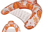 Aufblasbarer Wassersessel in Orange