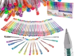 Set aus 50 Glitzer-Gelstiften