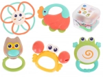 Rassel Beißringe Tierfiguren Babys 5er-Set von HOLA
