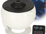 LED-Sternenhimmel-Projektor Planetarium mit USB, 12 Discs und 360°-Timer