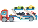 Holz-LKW mit kleinen Autos von Le Toy Van