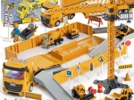 Woopie Baustellen-LKW 6-in-1 mit Kran und Zubehör