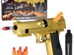 Spielzeug Goldene Desert Eagle mit Schalldämpfer