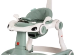 Interaktiver 5-in-1 Baby-Lauflernwagen mit Griff und Verdeck – Basil