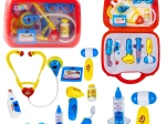 Ärztetasche für Kinder – Doktorspiel-Set mit Zubehör und Lichteffekten