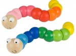 Bigjigs Toys bunter Biegewurm – Blau