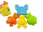 Kunststoff-Sandformen Tiere, Set 4 Stk im Netz