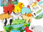 Holz-Montessori-Balancierspiel Tiere