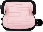 Chipolino Sitzerhöhung fürs Auto Go Boost i‑Size 125–150 cm mit Isofix Powder Pink