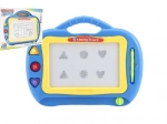 Magnetische Zeichentafel für Kinder, Kunststoff, 2 Farben