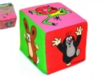 Textilwürfel Maulwurf 10 cm