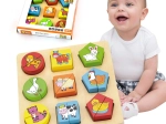 Holzpuzzle zur Bildung - Tiere