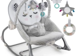 Vibrations-Babywippe Nukido – grau