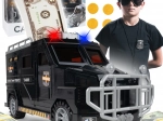 Sparschwein Tresor Polizeiauto SWAT