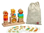 Lucy & Leo Holzpuzzle Tag und Nacht mit Vorlagen