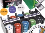 Pokerset in Blechdose 200 Chips MALATEC