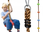 Gartenschaukel mit Kletterseil für Kinder Kruzzel