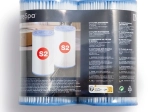 Filter für Whirlpoolpumpe INTEX PureSpa S2, Set mit 2 Stück
