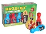 Kegel-Set mit dem kleinen Maulwurf