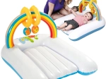 Bestway aufblasbare Wickelauflage für Babys mit Hängespielzeug