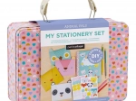 Petit Collage Kreativkoffer – Briefset mit Tieren