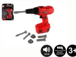 Akku-Bohrmaschine mit Zubehör auf Batterien