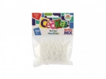 Leuchtende C‑Clips Retro-Mix 150 Stk – Kunststoff-Verbindungsringe