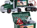 Schraubbarer Lastwagen mit BOSCH-Bohrmaschine, 86 Teile – Klein