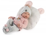 Guca realistische Babypuppe mit Geräuschen, weicher Stoffkörper 38 cm