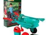 Gartenset für Kinder mit Schubkarre, Schaufel und Harke