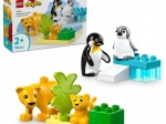 LEGO DUPLO Familien wilder Tiere: Pinguine und Löwen