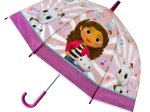 Kinderregenschirm Gabby's Dollhouse mit Katzenmotiven
